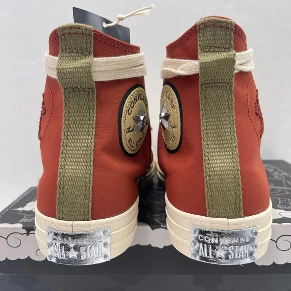 Converse Men’s A14838C NARUTO SHIPPUDEN 
CTAS HI
RITUAL RED/NATURAL IVORY Sneakr - Picture 12 of 16